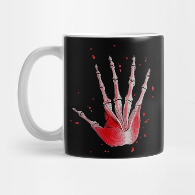 Skeleton hand by Keen_On_Colors